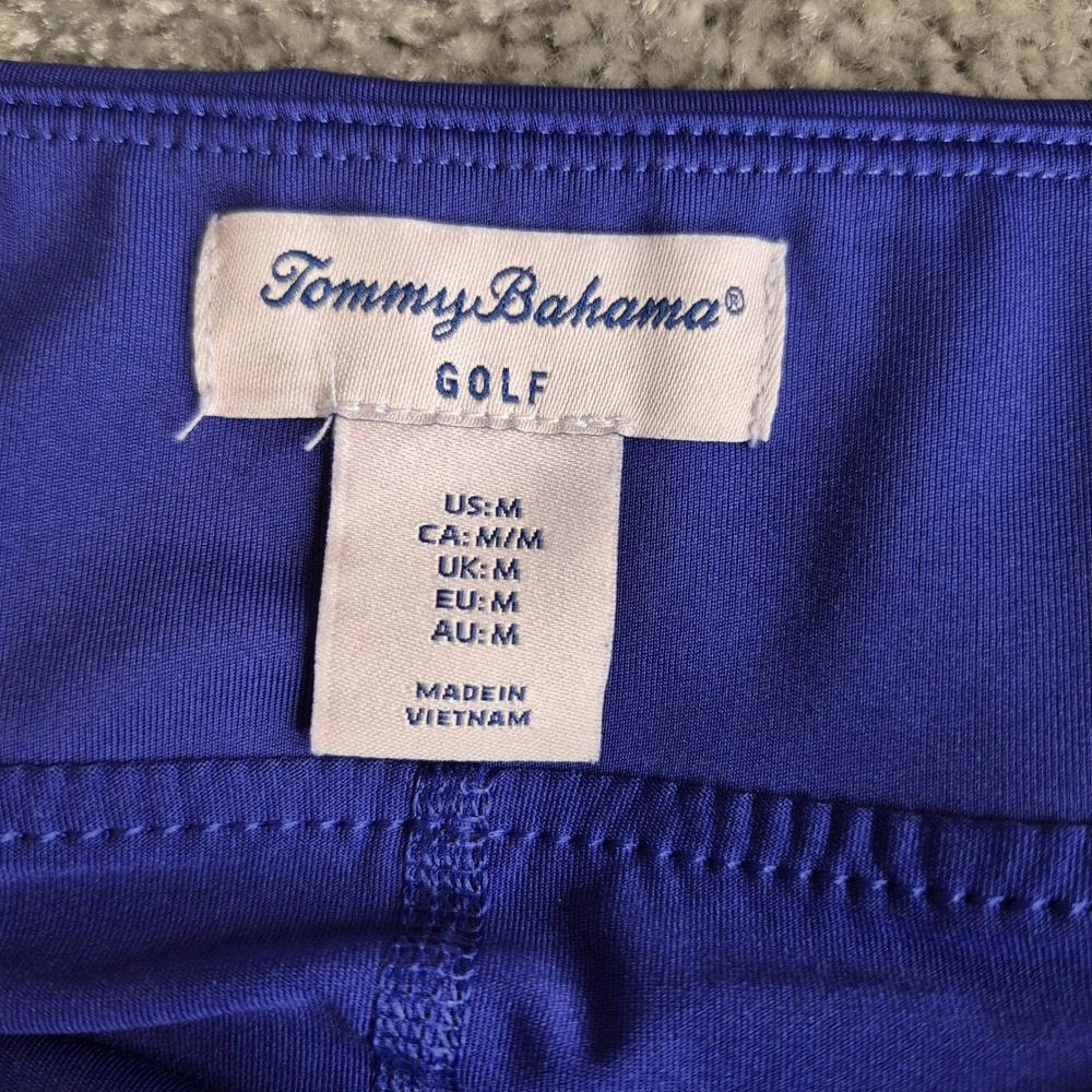 Tommy Bahama Golf Skort‎ Womens Medium Purple/Blue Pleated Athletic Tennis Skirt